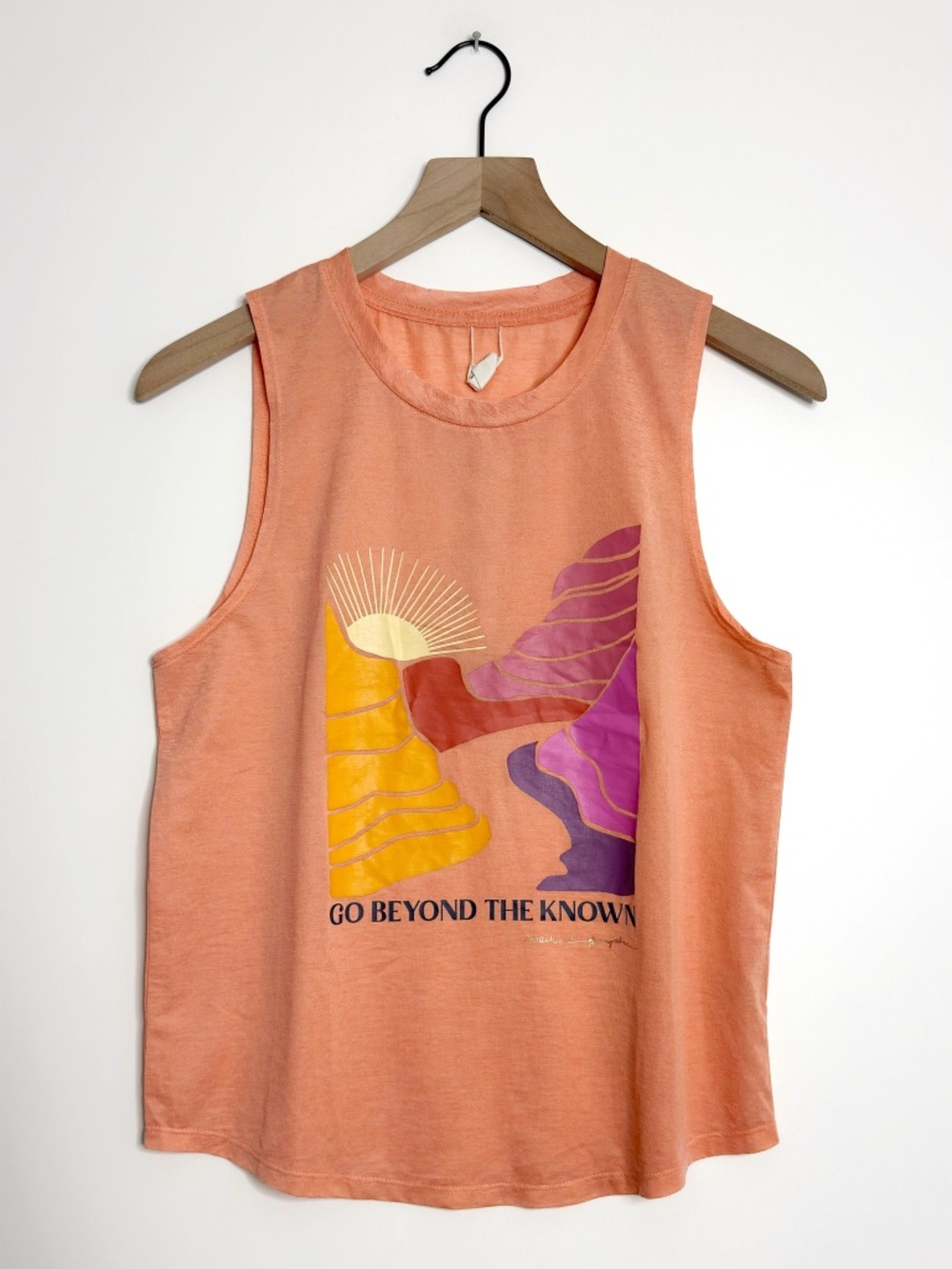 Peloton x Spiritual Gangster Go Beyond The Known Tank Top